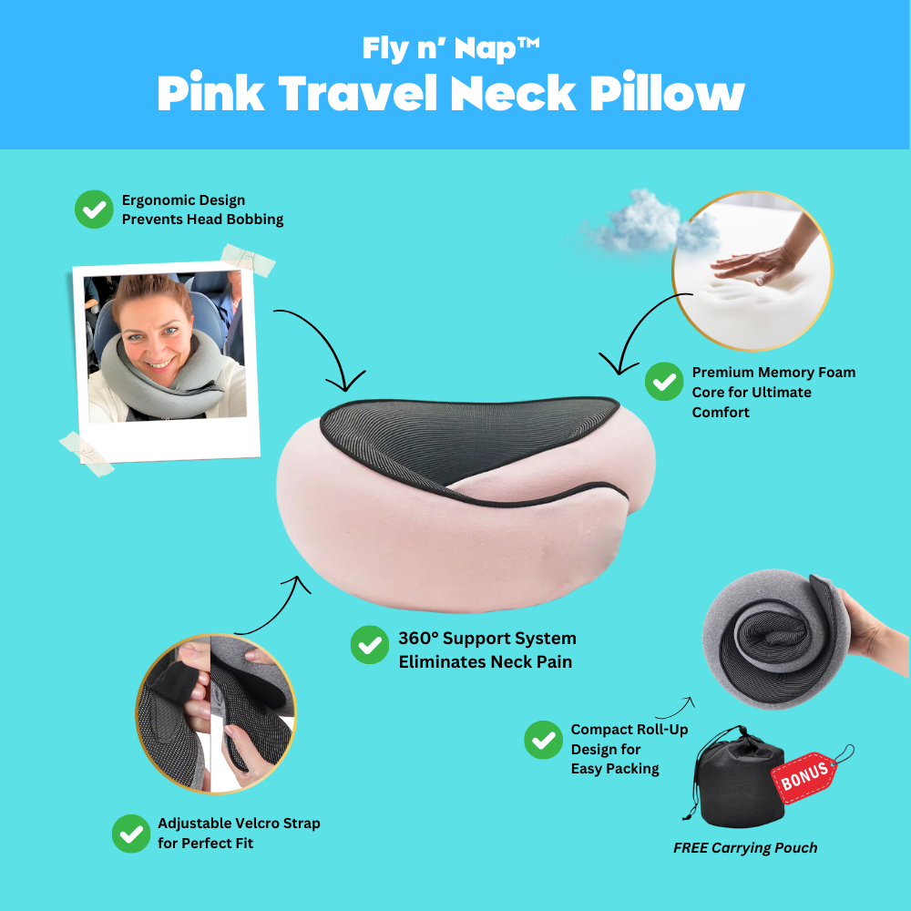 Fly n’ Nap Travel Neck Pillow