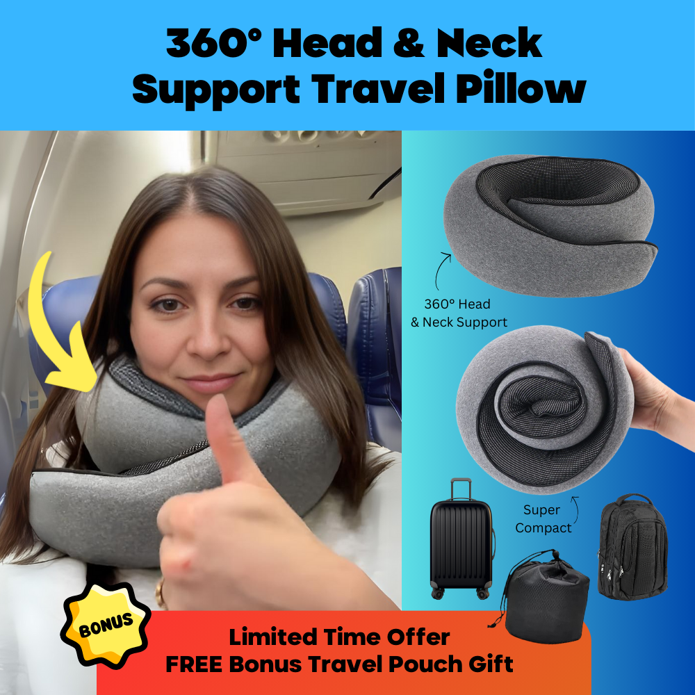 Fly n’ Nap Travel Neck Pillow