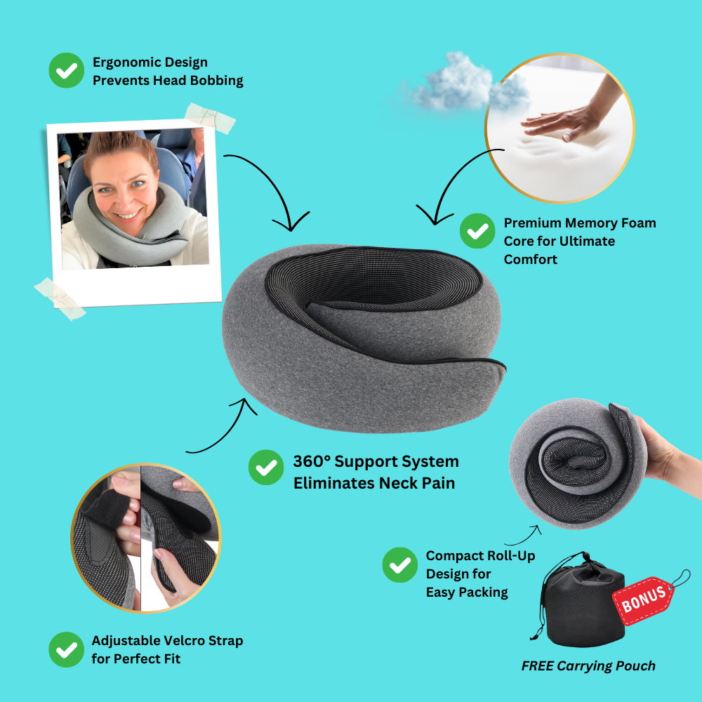 Fly n’ Nap Travel Neck Pillow