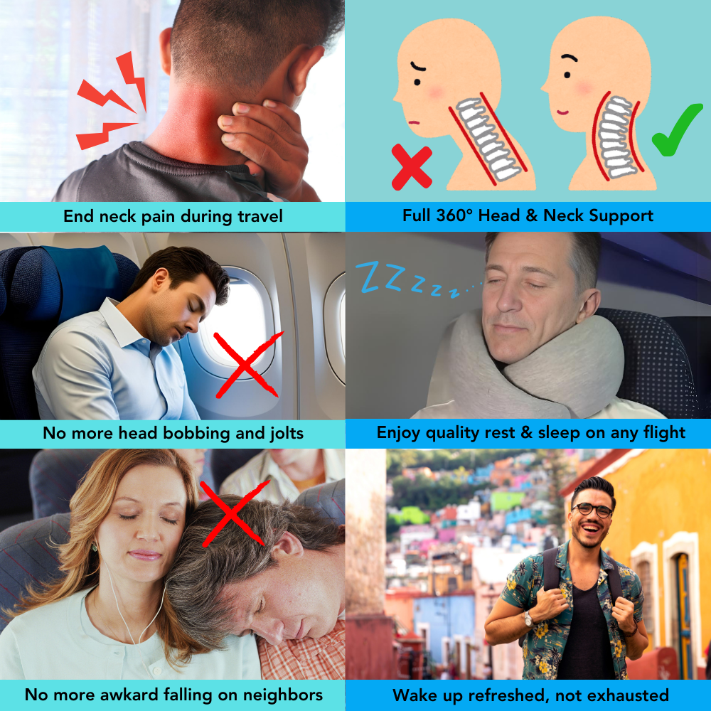Fly n’ Nap Travel Neck Pillow