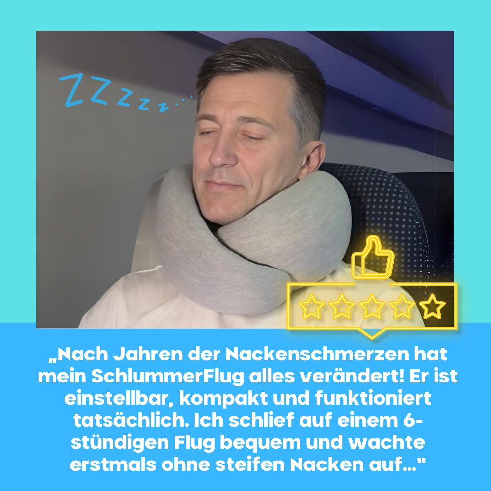 SchlummerFlug Reise-Nackenkissen