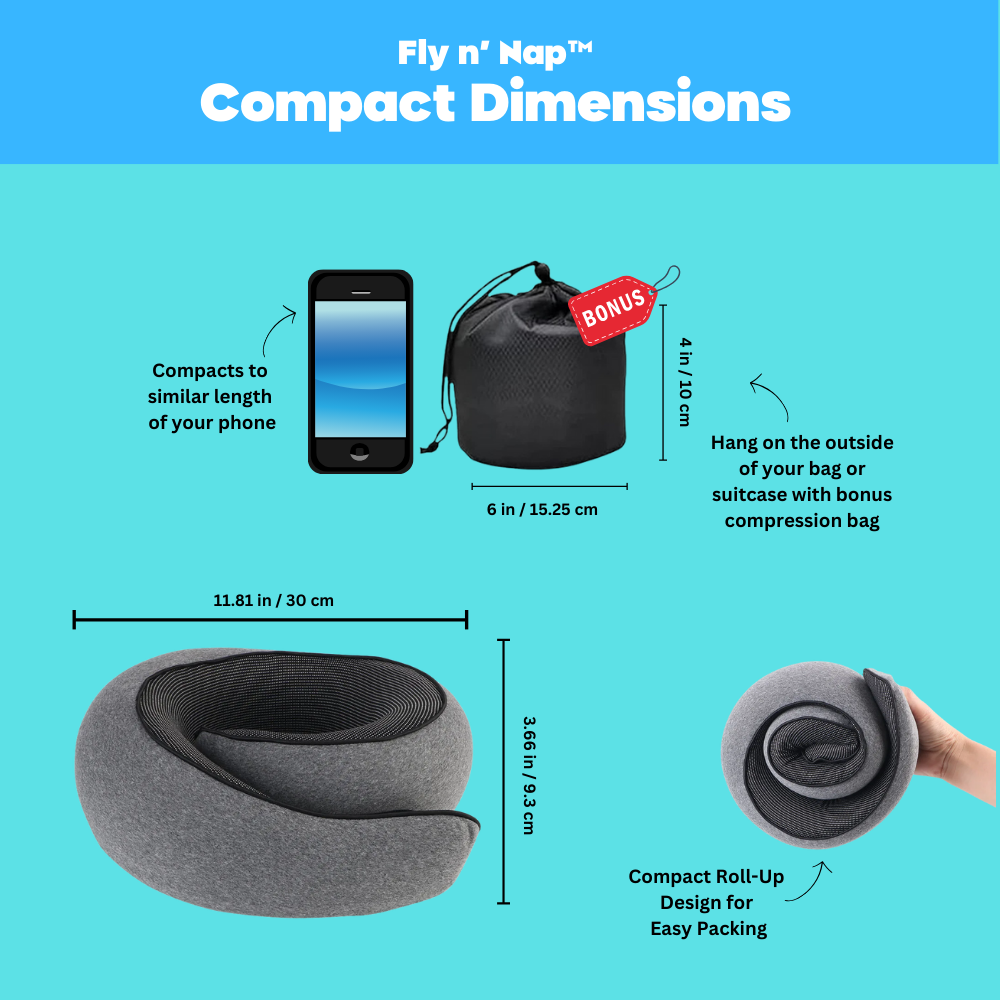 Fly n’ Nap Travel Neck Pillow