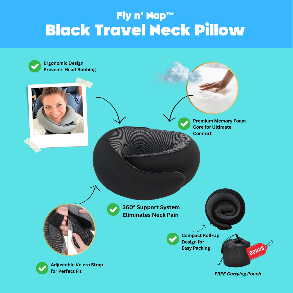 Fly n’ Nap Travel Neck Pillow