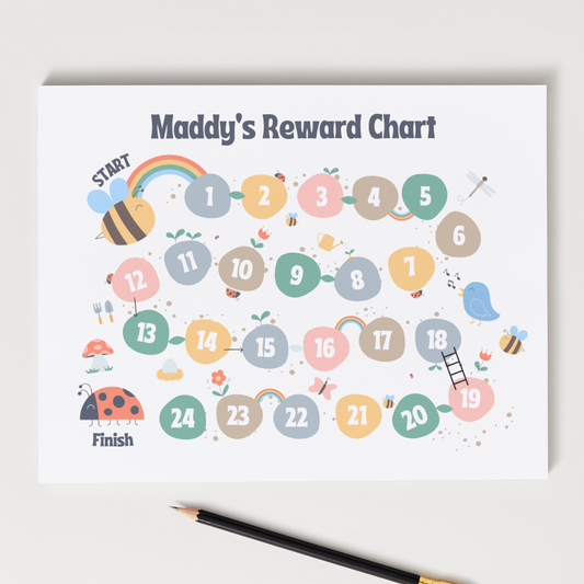 Bugs Potty Training Reward Chart
