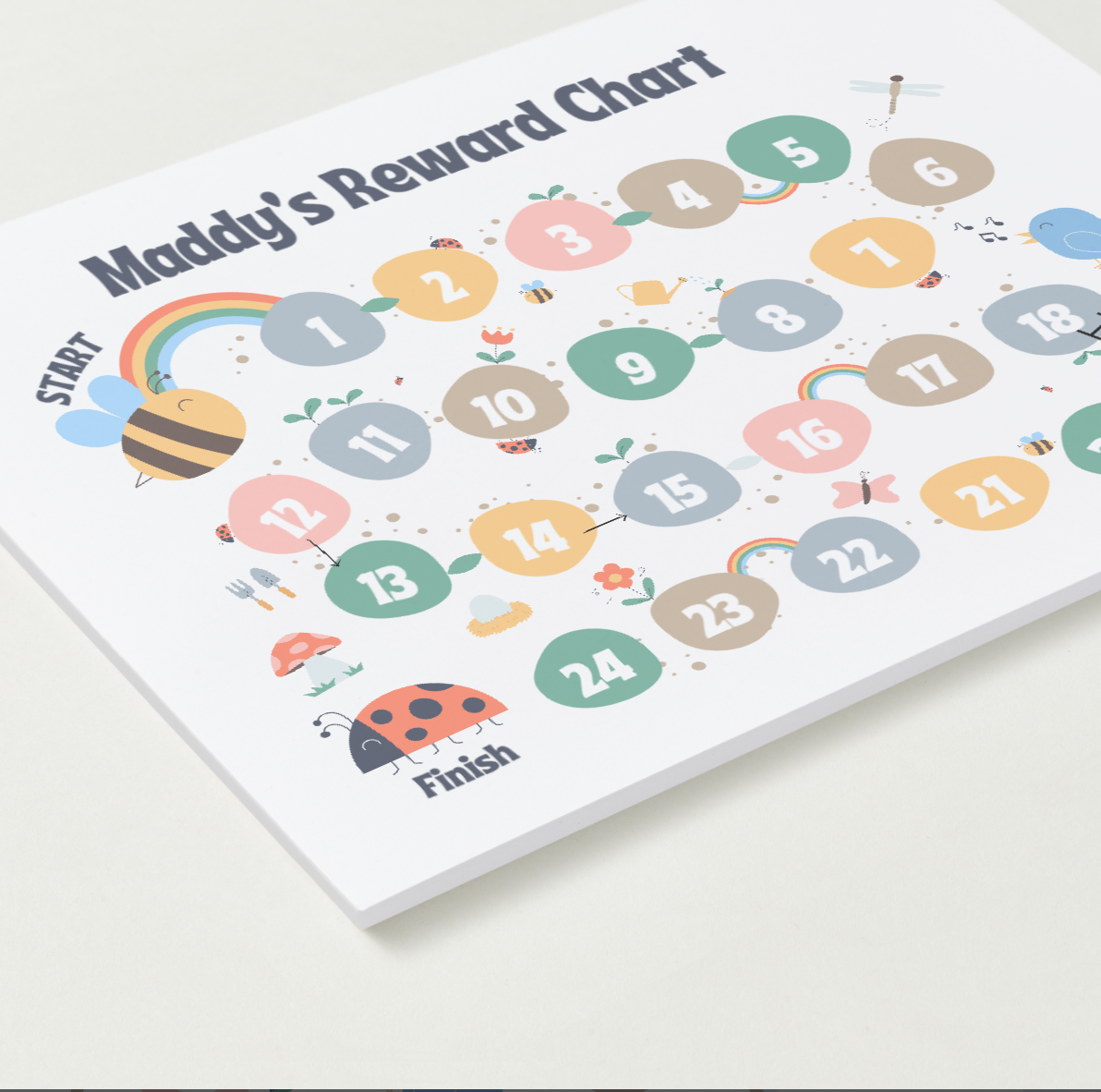 Bugs Potty Training Reward Chart