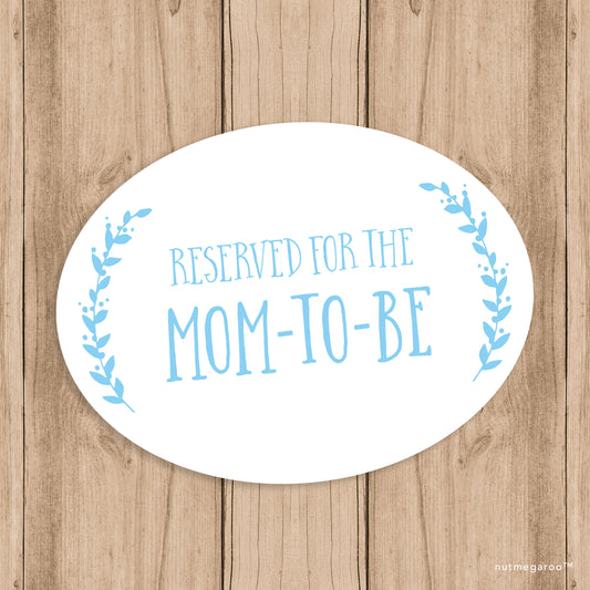Baby Shower Printable Decor - Chair Sign