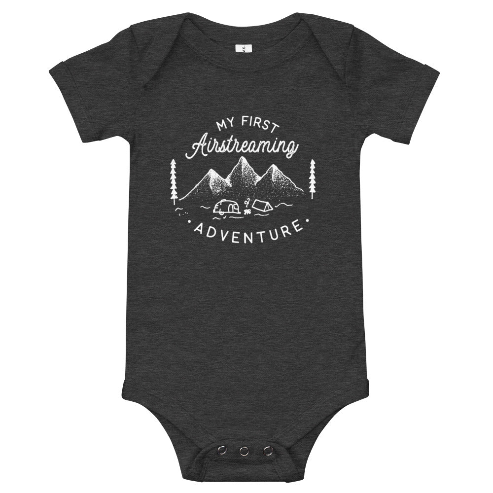 My First Airstreaming Adventure camping Baby Onsie Bodysuit