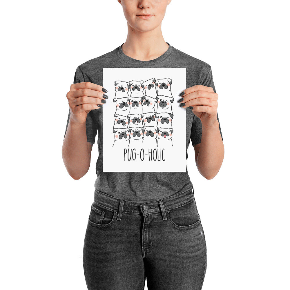 Pug-O-Holic pug art