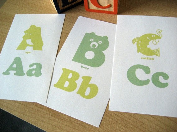 letter flashcards for preschoolers