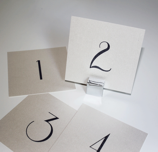 printable wedding table numbers