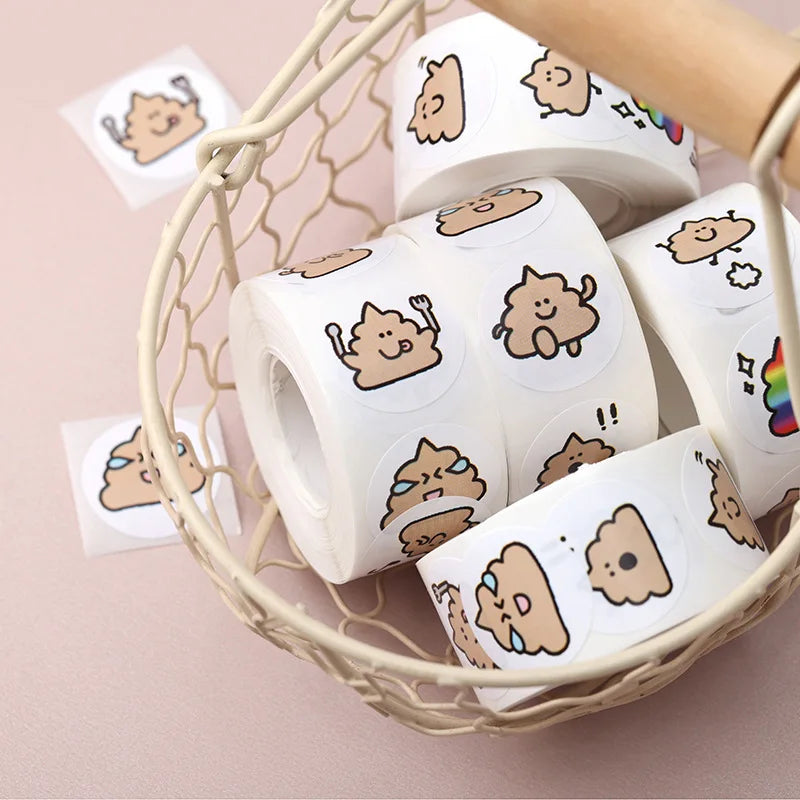 Poopy Stickers for Potty Training Chart