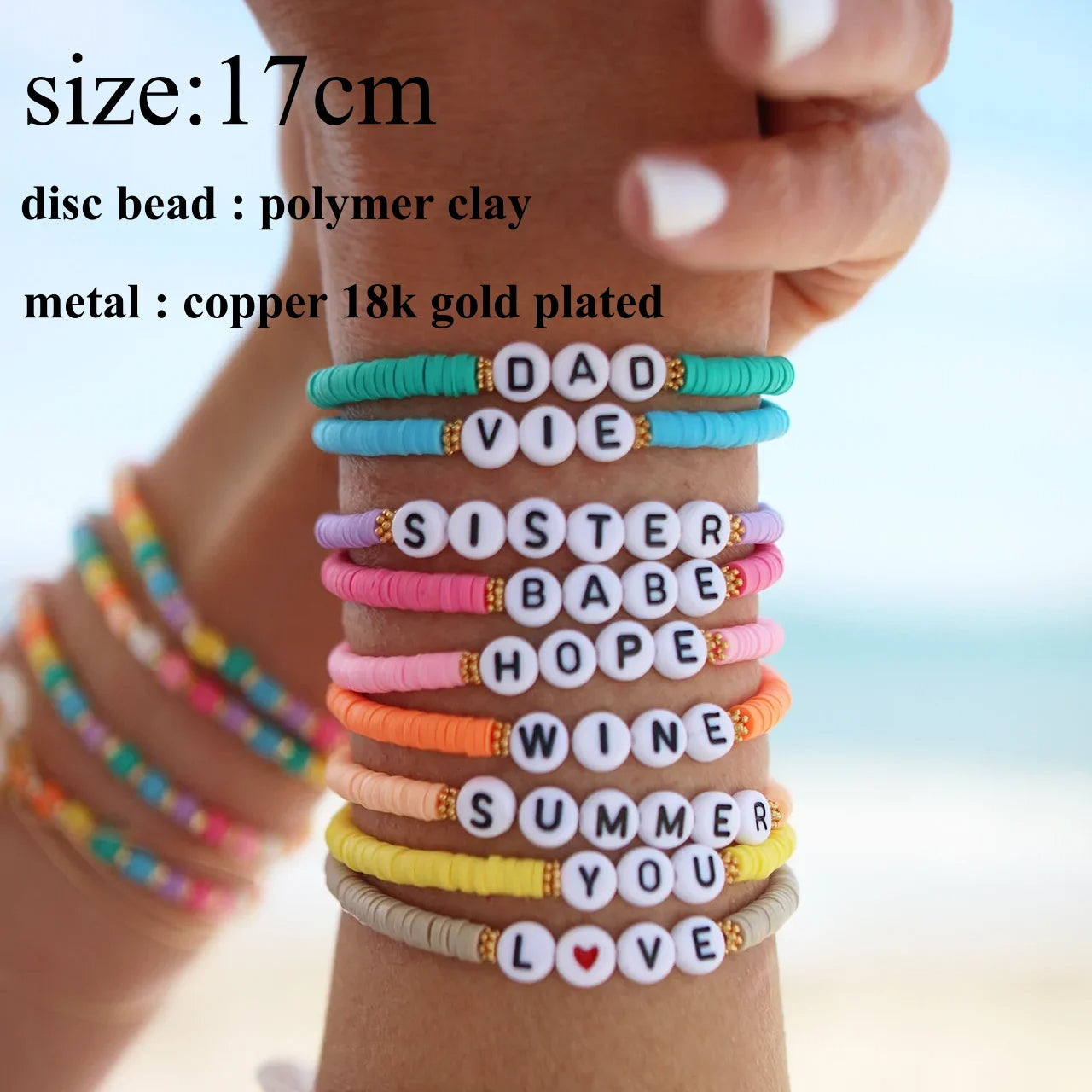 Girls Stacking Bracelets for Scouts