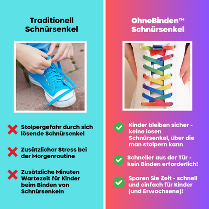 OhneBinden™ Schnürsenkel