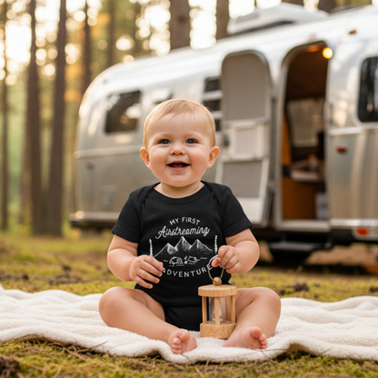 My First Airstreaming Adventure Baby Onsie Bodysuit