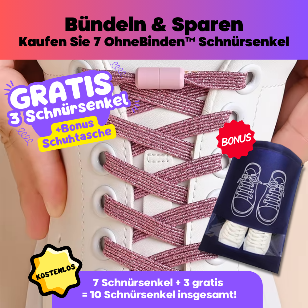 OhneBinden™ Schnürsenkel