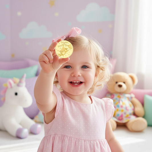 Gold Tooth Fairy Coin Collectible