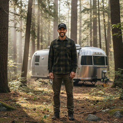 Airstream Addict Distressed Dad Hat Cap