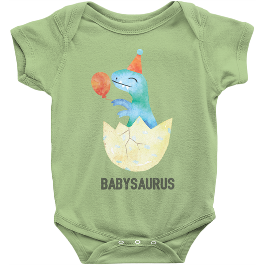 Babysaurus Dinosaurier Geburtstag Passende Familien Onesies