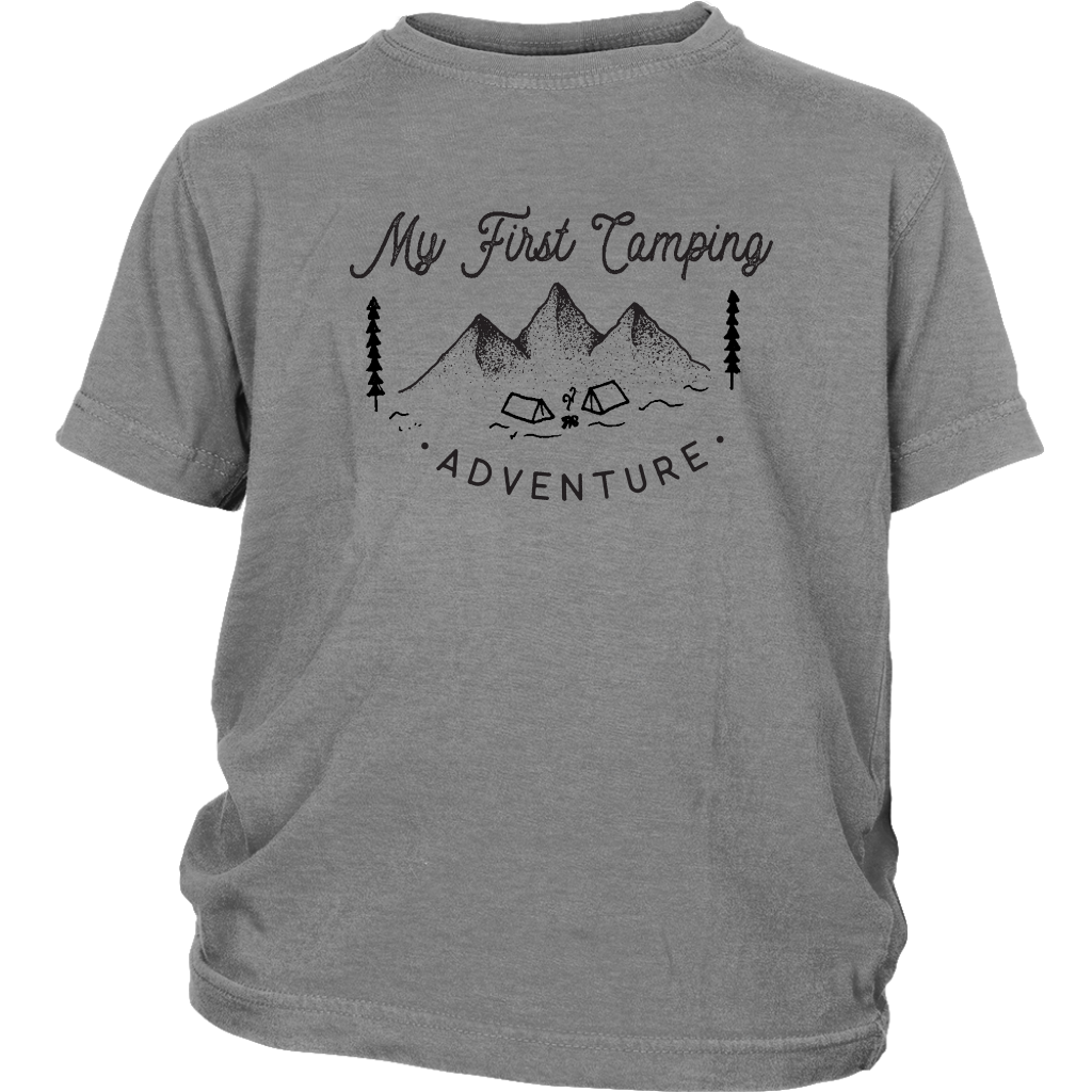 My First Camping Trip Shirt, My First Camping Youth T-shirt Shirt