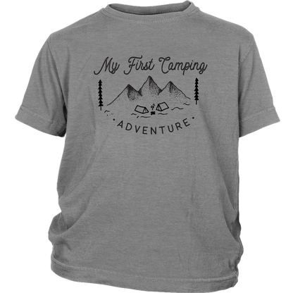 My First Camping Trip Shirt, My First Camping Youth T-shirt Shirt