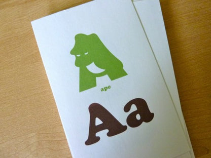 abc flash cards printable