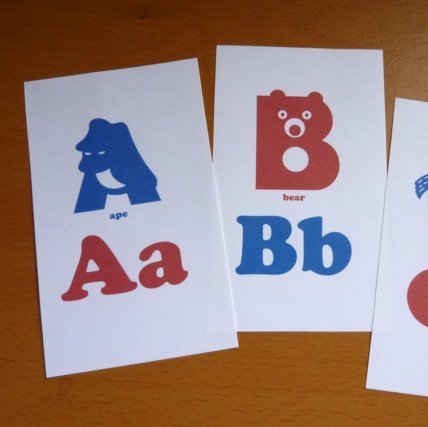 Animal Alphabet Printable Flash Cards