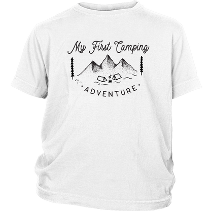 My First Camping Trip Shirt, My First Camping Youth T-shirt Shirt