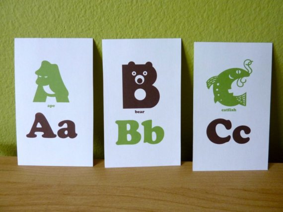 printable abc flash cards preschoolers
