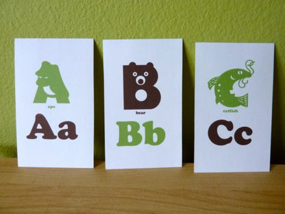 printable abc flash cards preschoolers