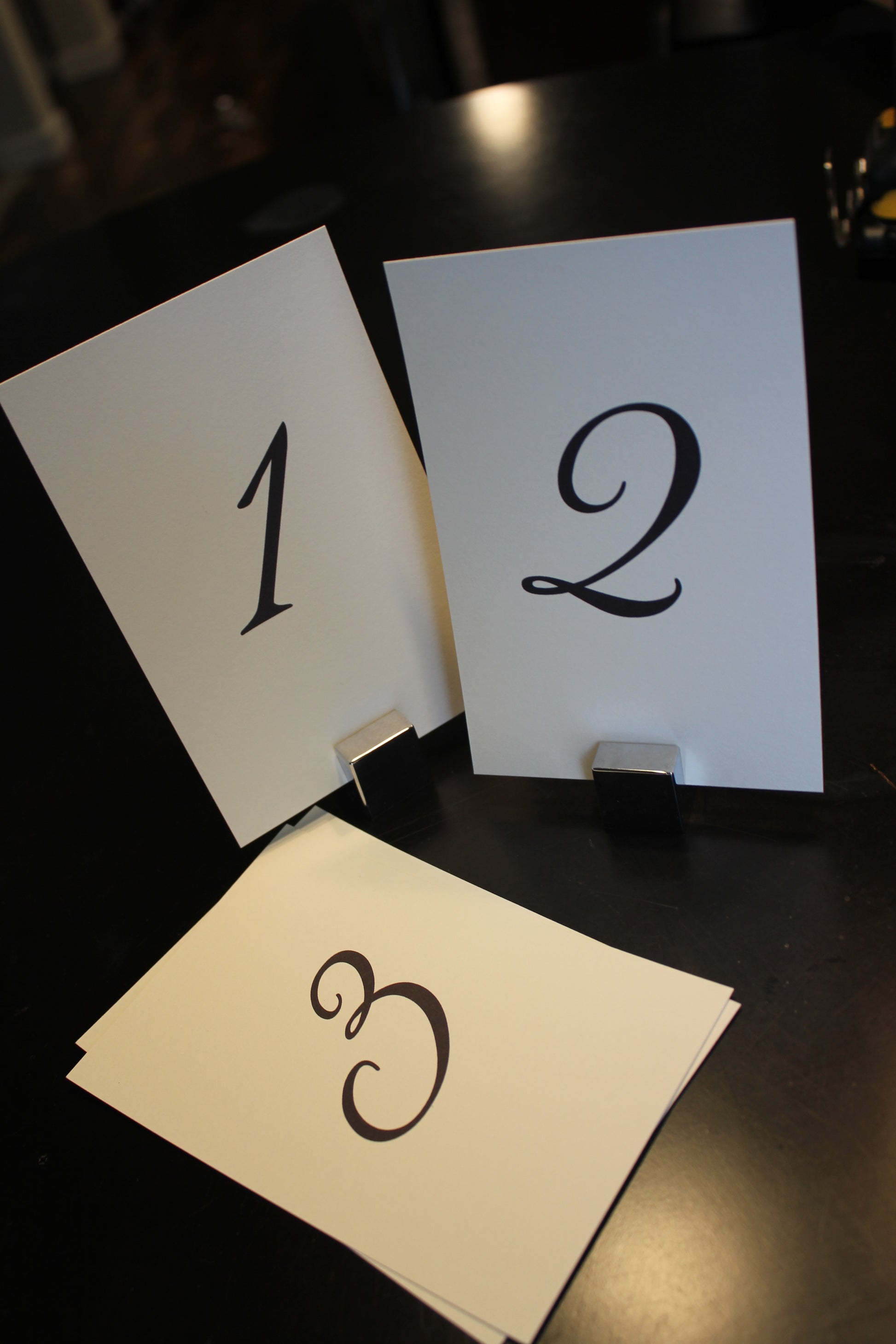 diy printable table numbers