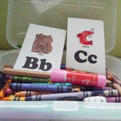 printable alphabet flash cards to color