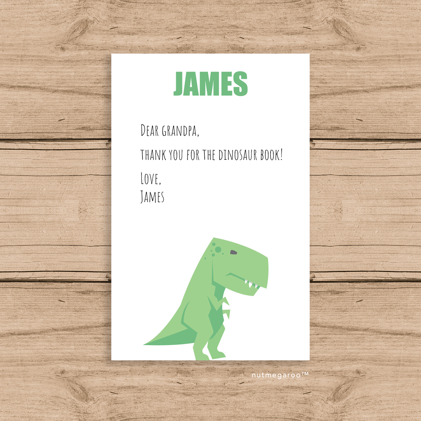 Dinosaur Stationery, Personalized Stationery for Boys