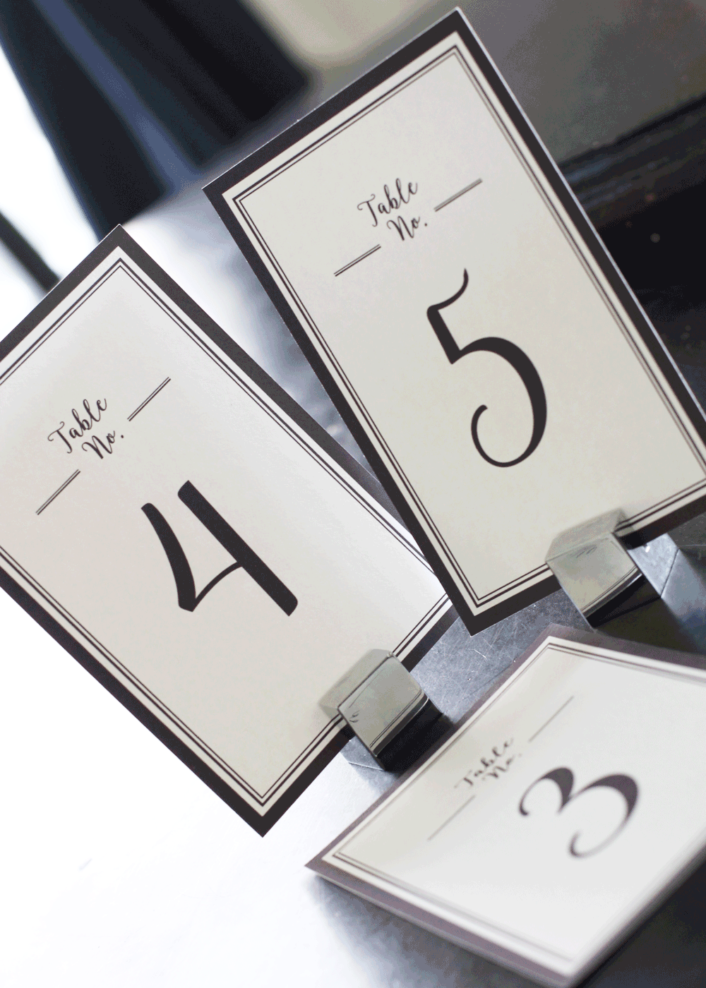diy printable table numbers