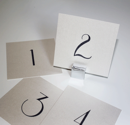 printable wedding table numbers
