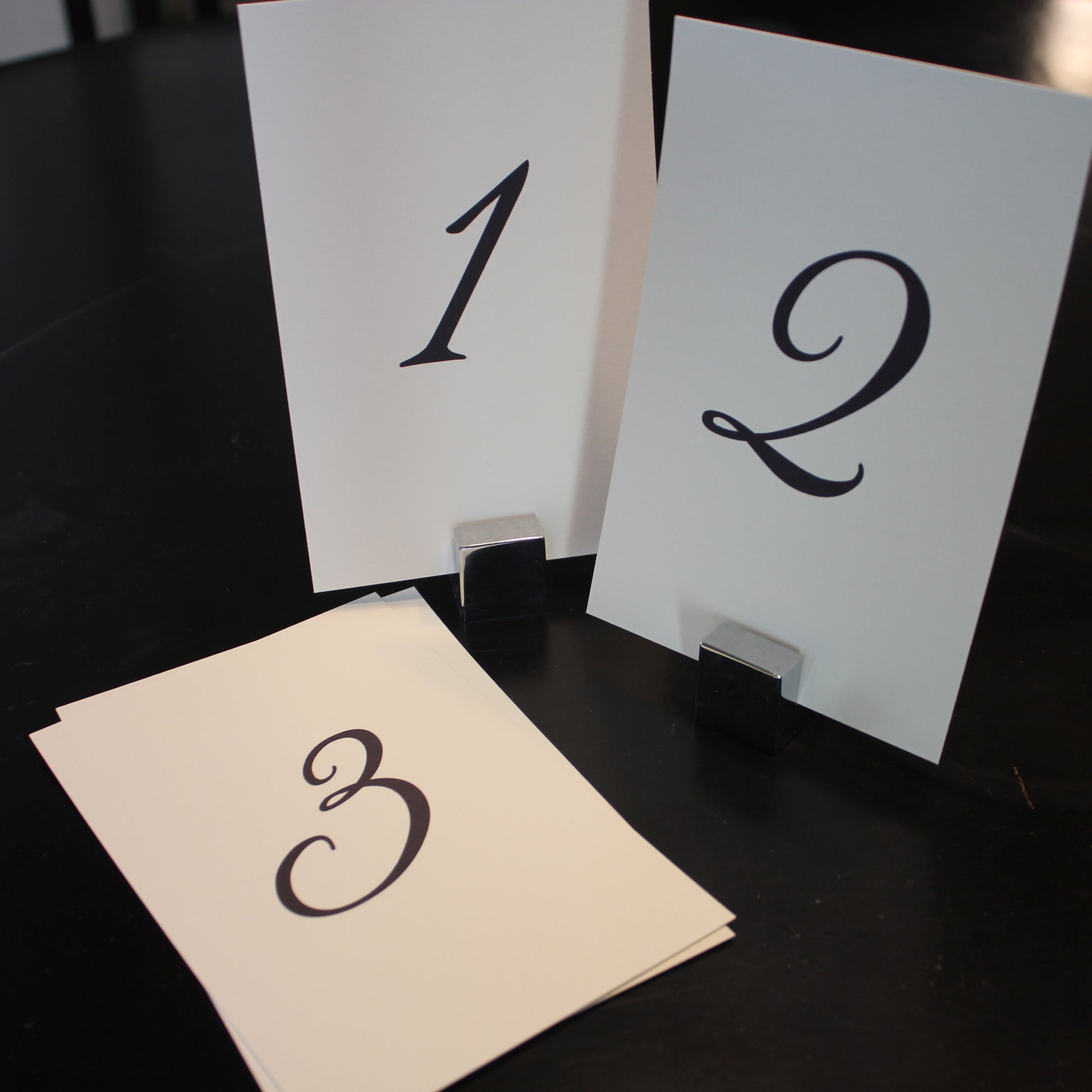printable calligraphy table numbers