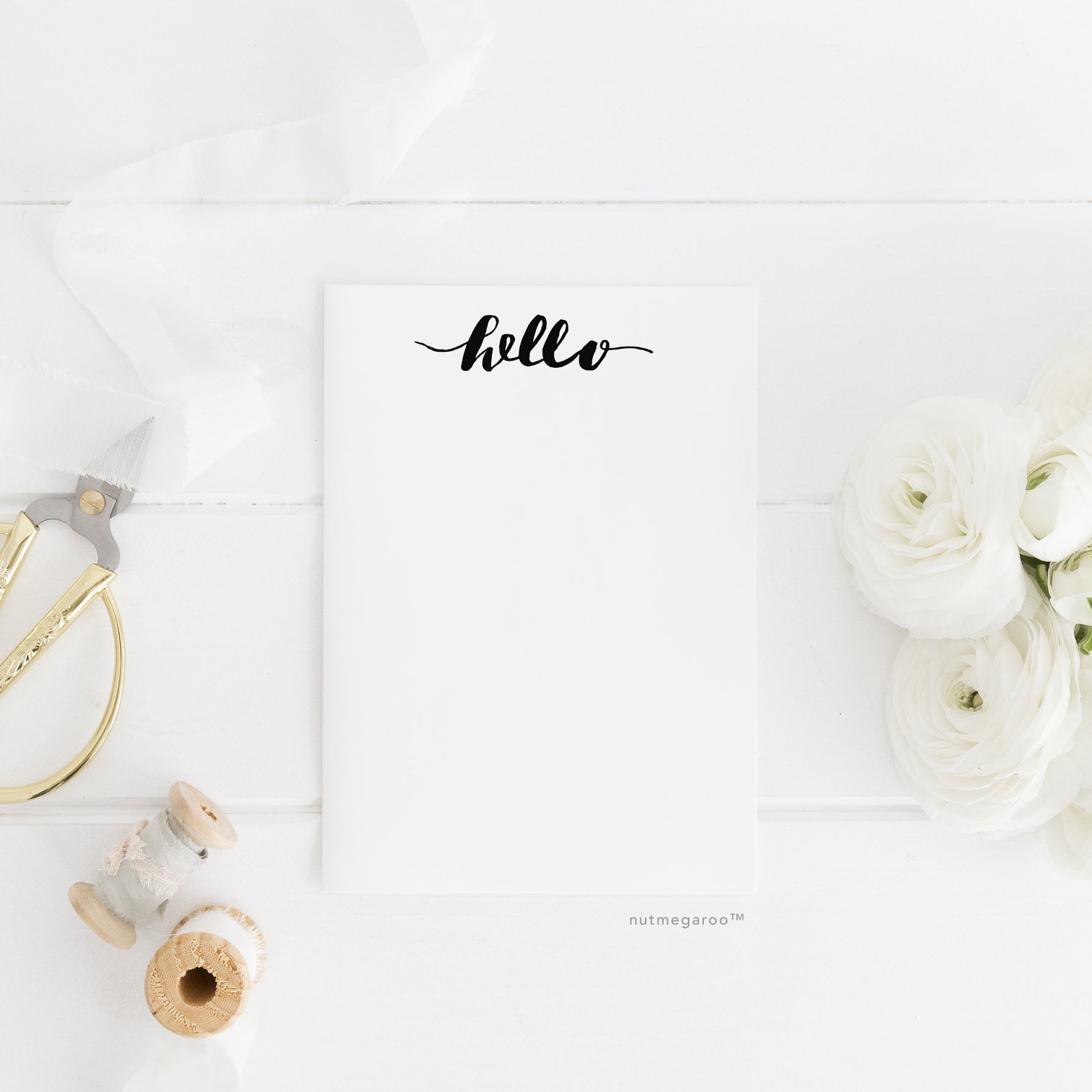 Hello Stationery, Printable Stationery