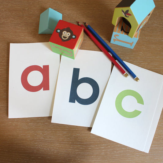 printable alphabet flash cards