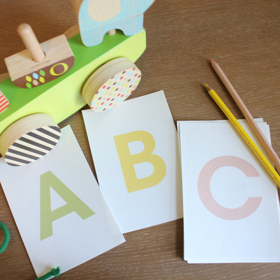 printable alphabet flash cards