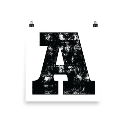 Vintage Letter A