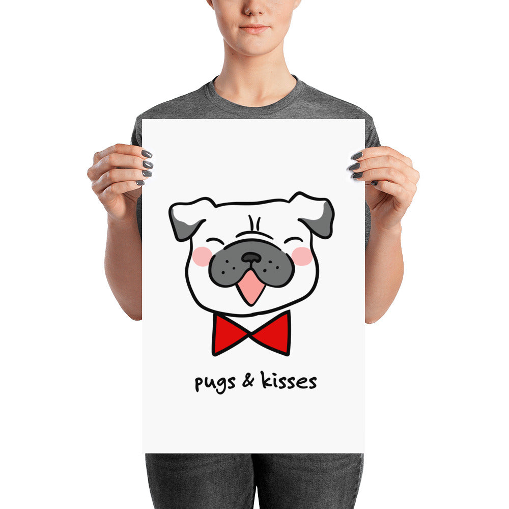 pug posters for sale