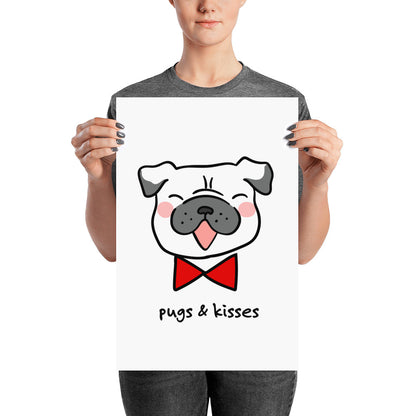 pug posters for sale