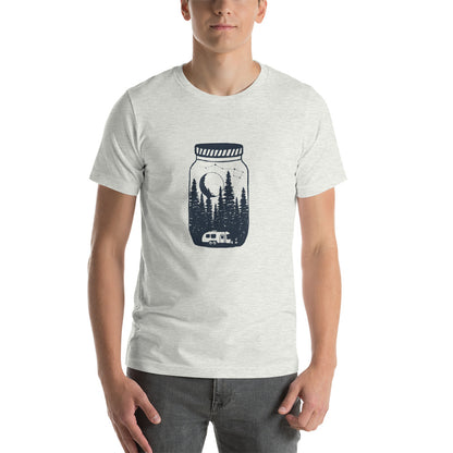 Airstreaming under the moon and stars Short-Sleeve T-Shirt