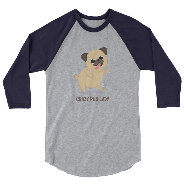 Crazy Pug Lady Shirt