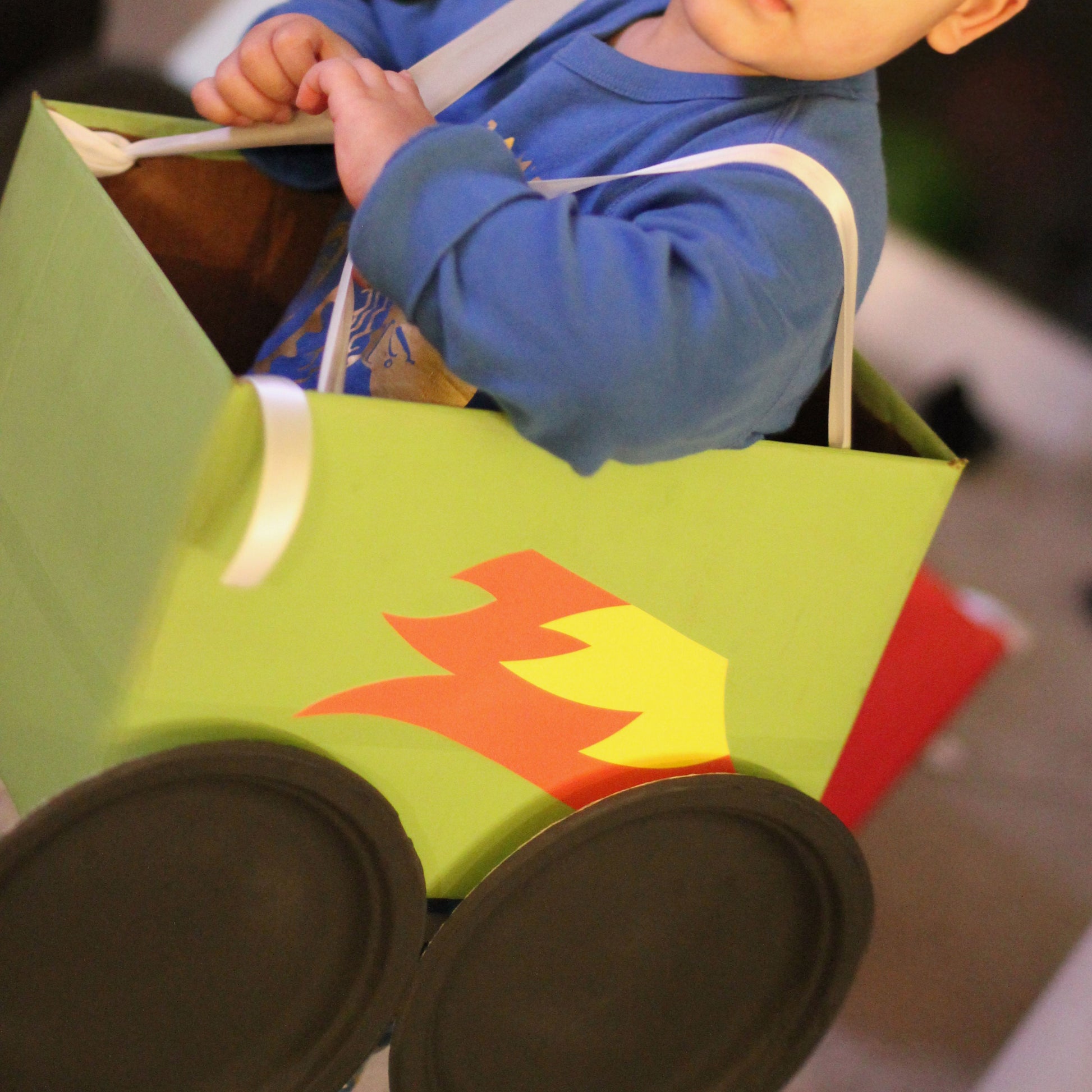 Monster Truck Cardboard Costume