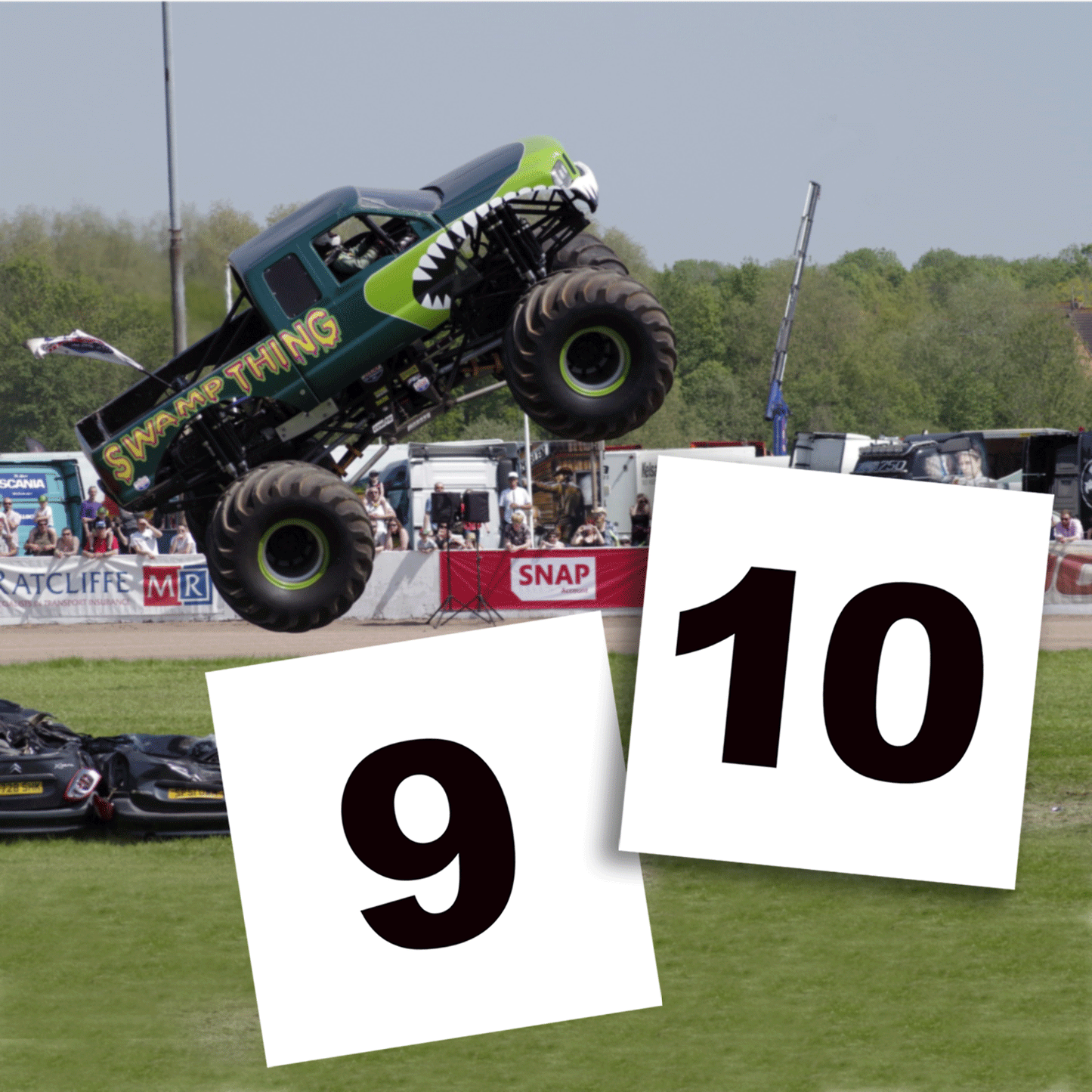 monster Jam birthday party printable decor