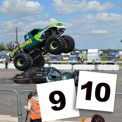 monster Jam printable birthday party decorations