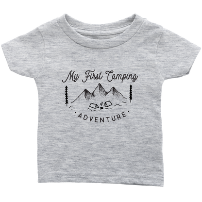 My First Camping Trip Infant T-shirt shirt